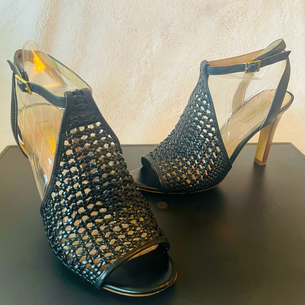Louise et Cie Mesh Leather sandals